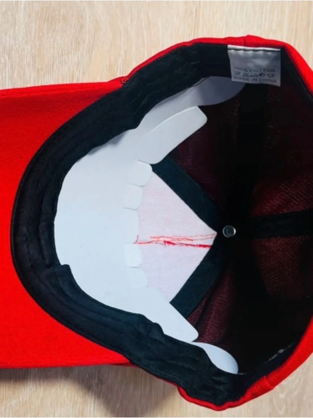 Toddler Red Lightning McQueen Cap